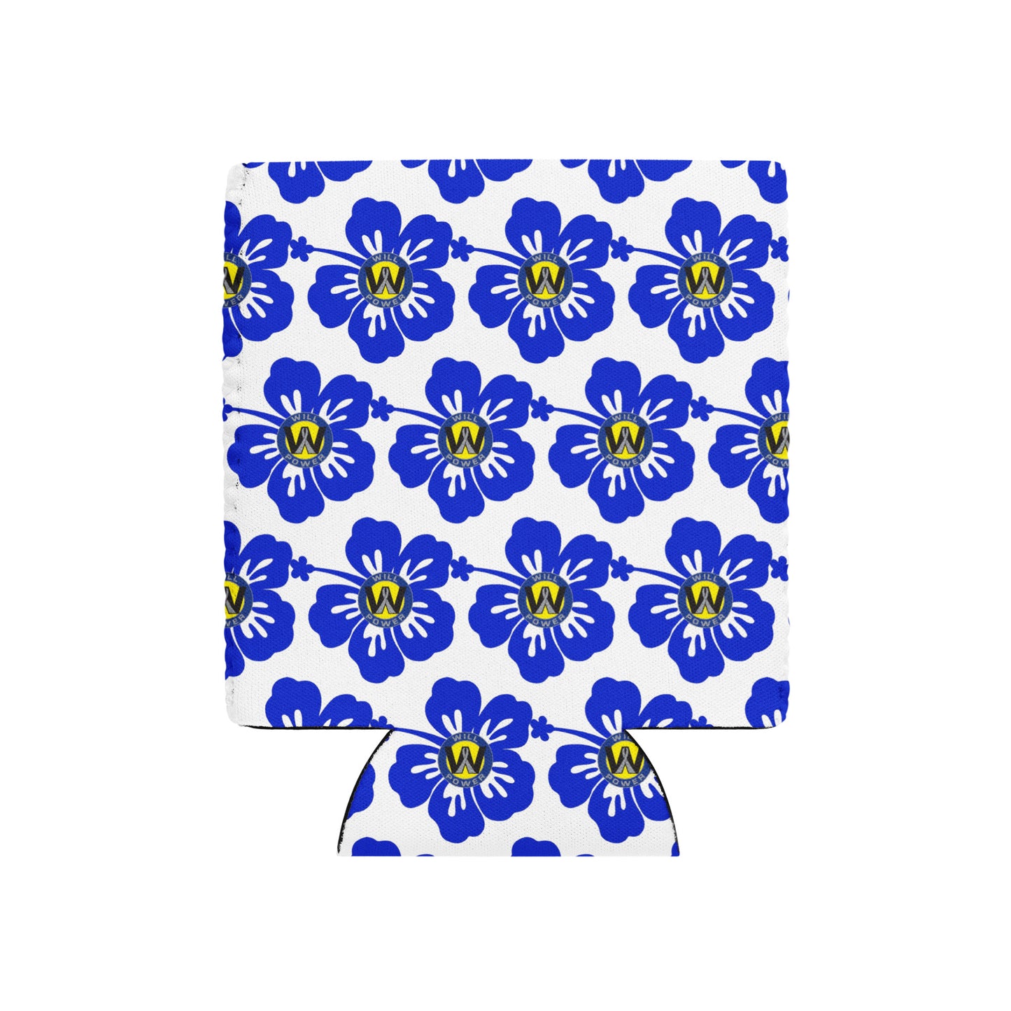 Can Cooler- Will Power Flower Logo