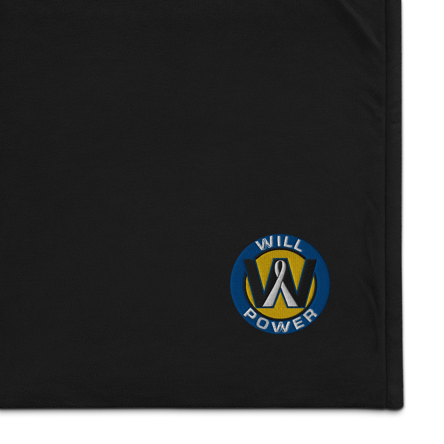 Premium Sherpa Blanket- Will Power Logo