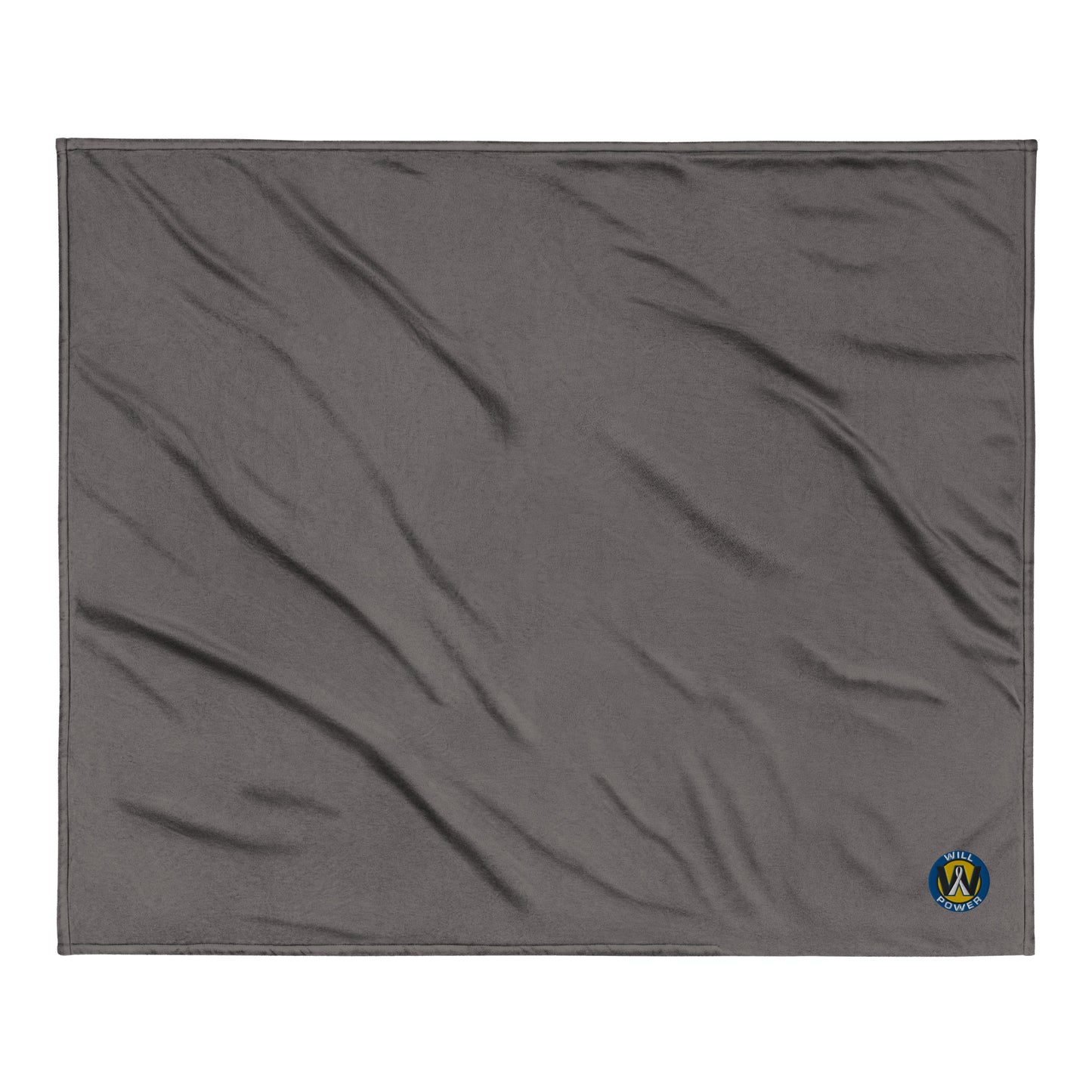 Premium Sherpa Blanket- Will Power Logo