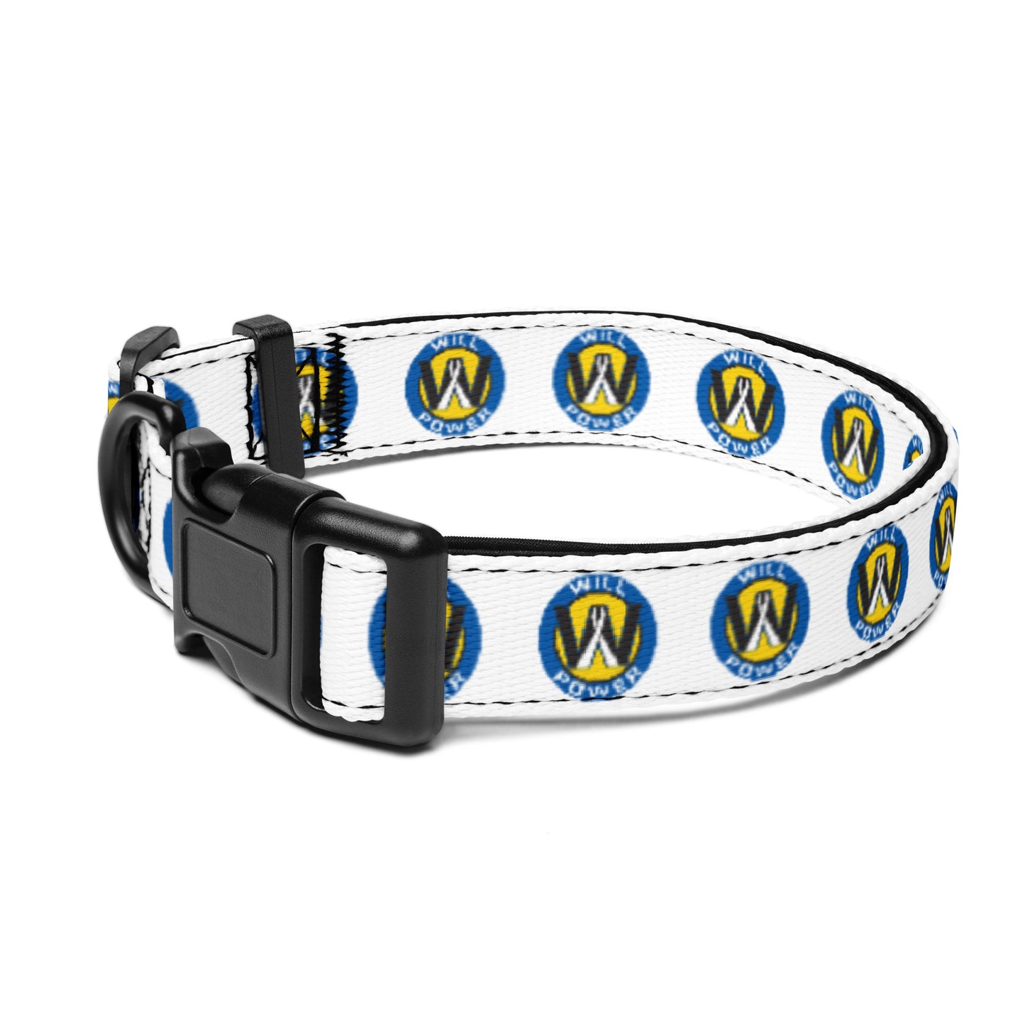 Pet Collar- Will Power Logo