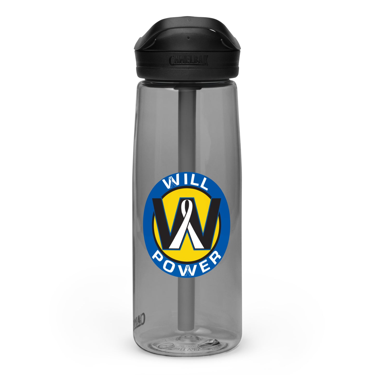 Water Bottle- Will Power Logo