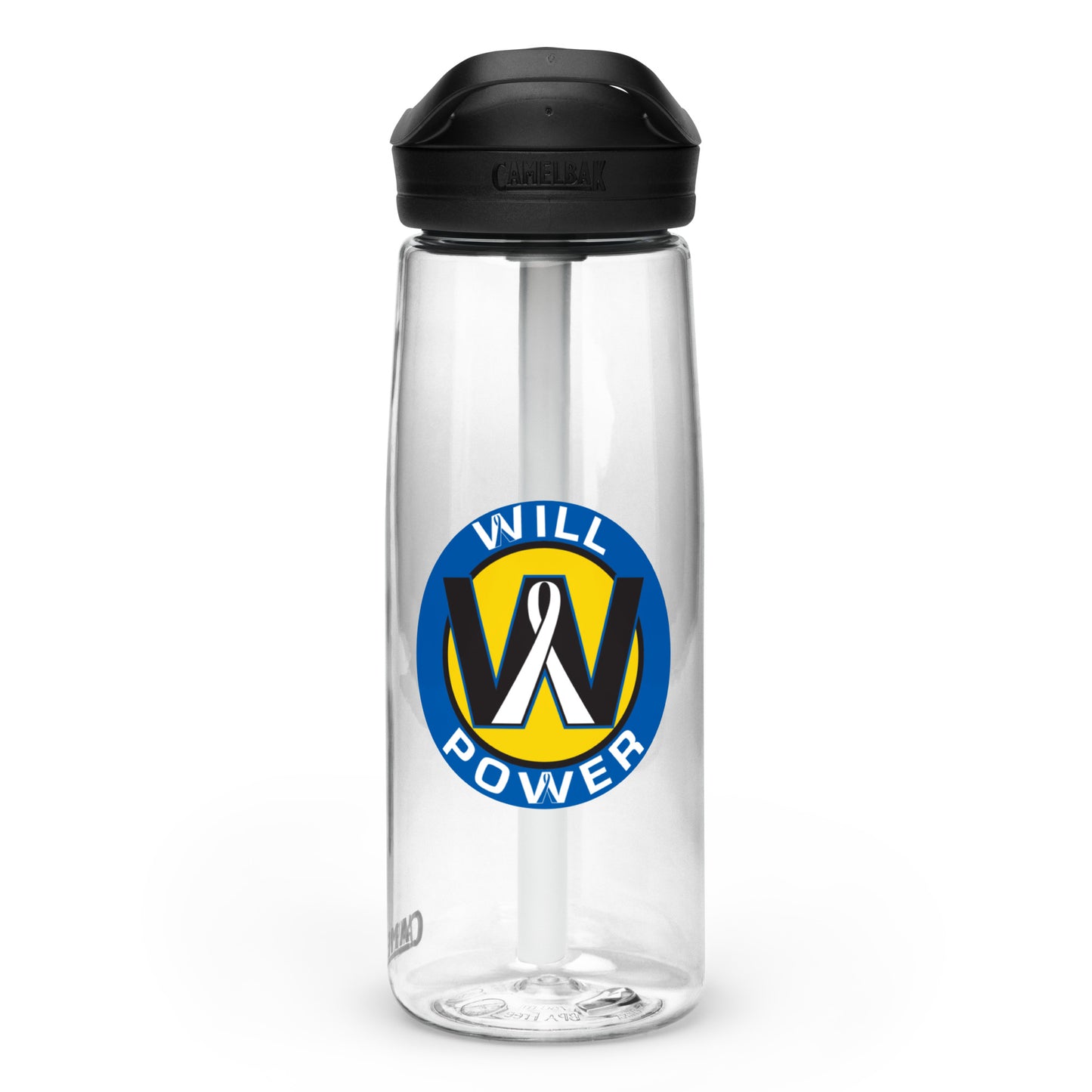 Water Bottle- Will Power Logo