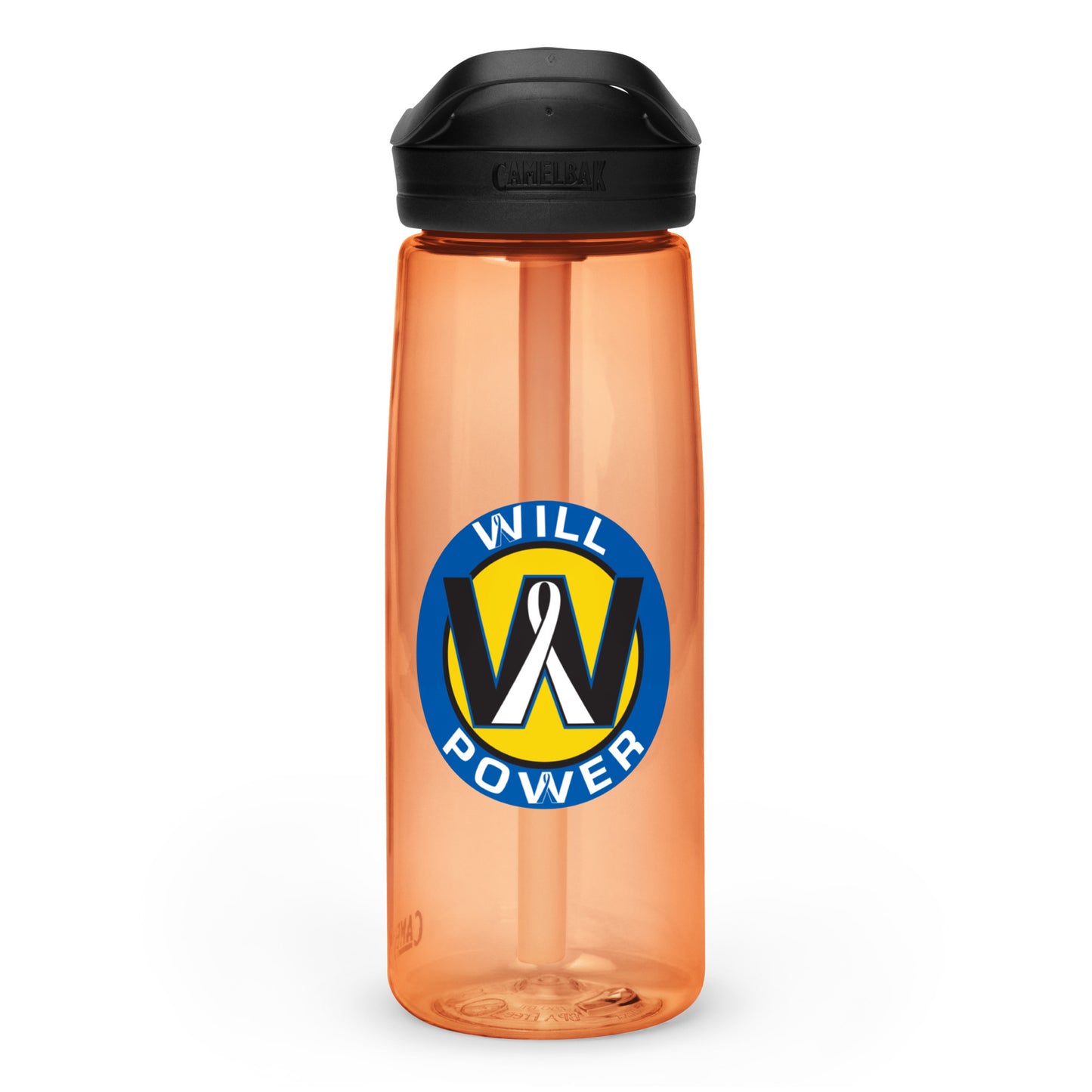 Water Bottle- Will Power Logo