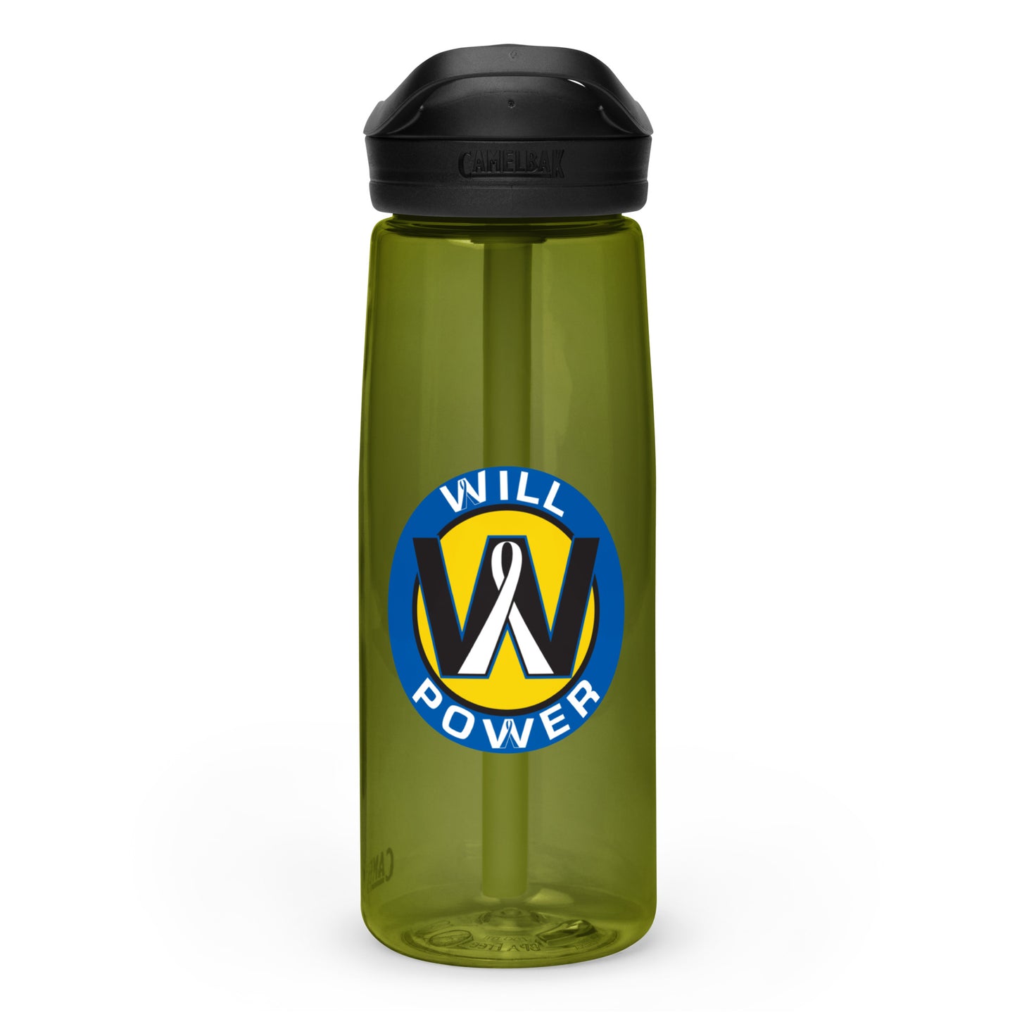 Water Bottle- Will Power Logo