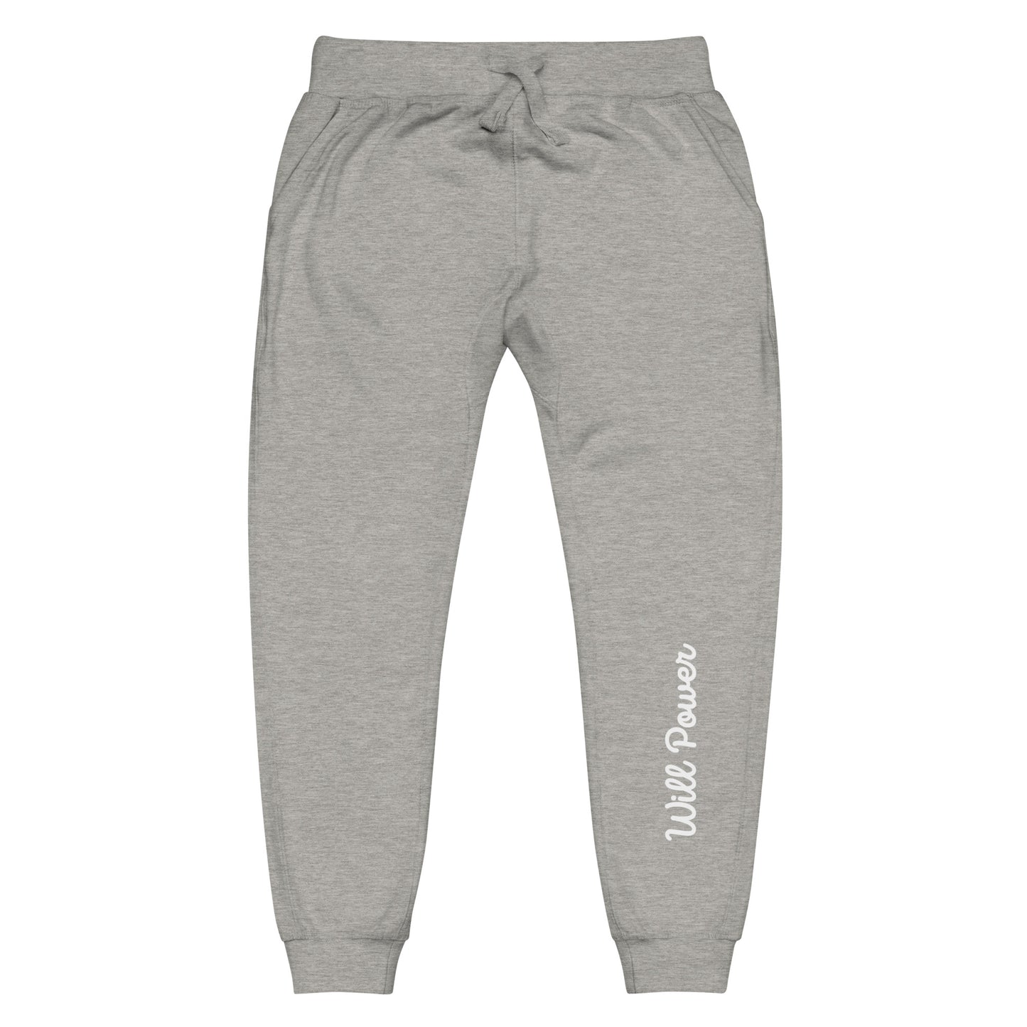 Unisex Fleece Sweatpants- Will Power
