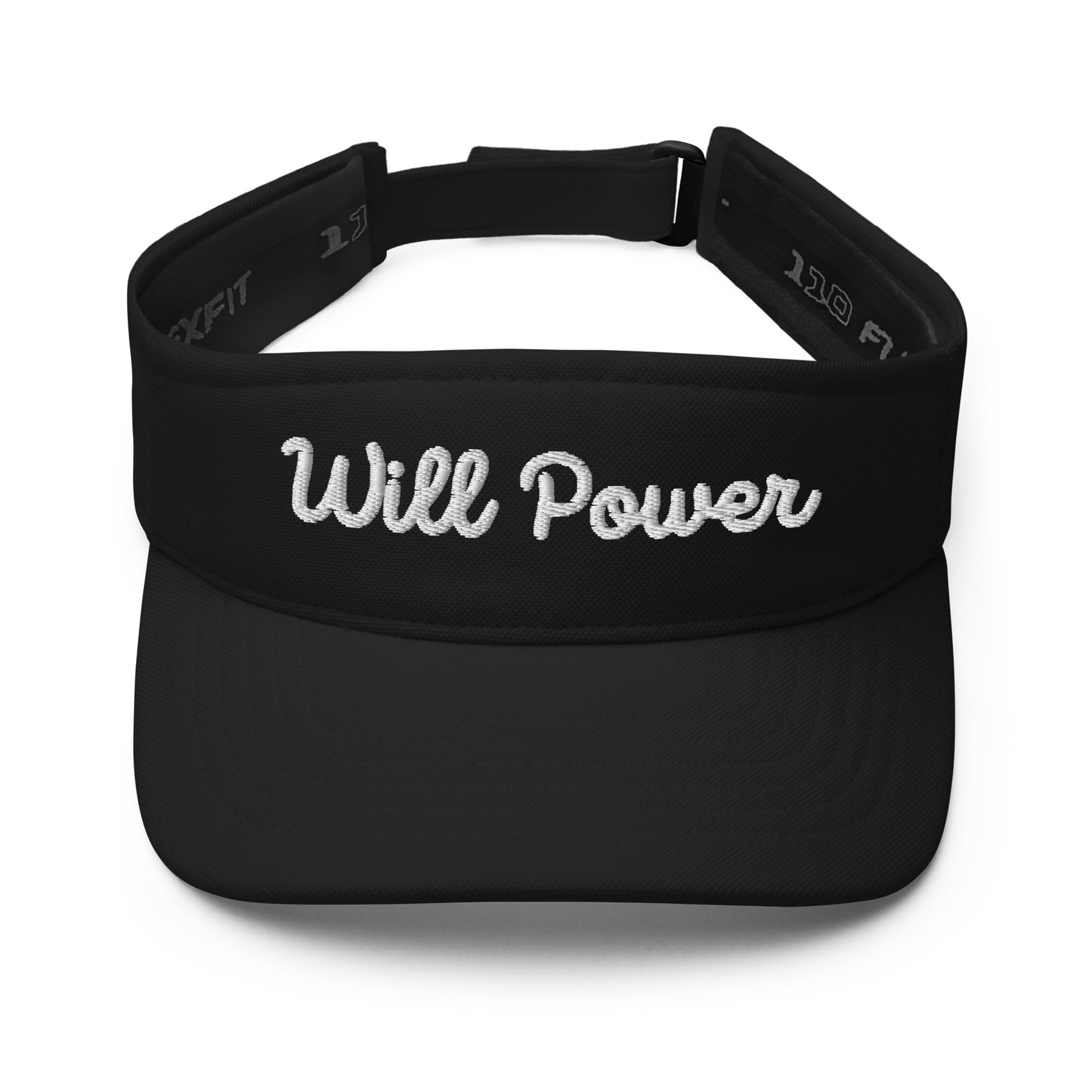 Visor- Will Power Logo White