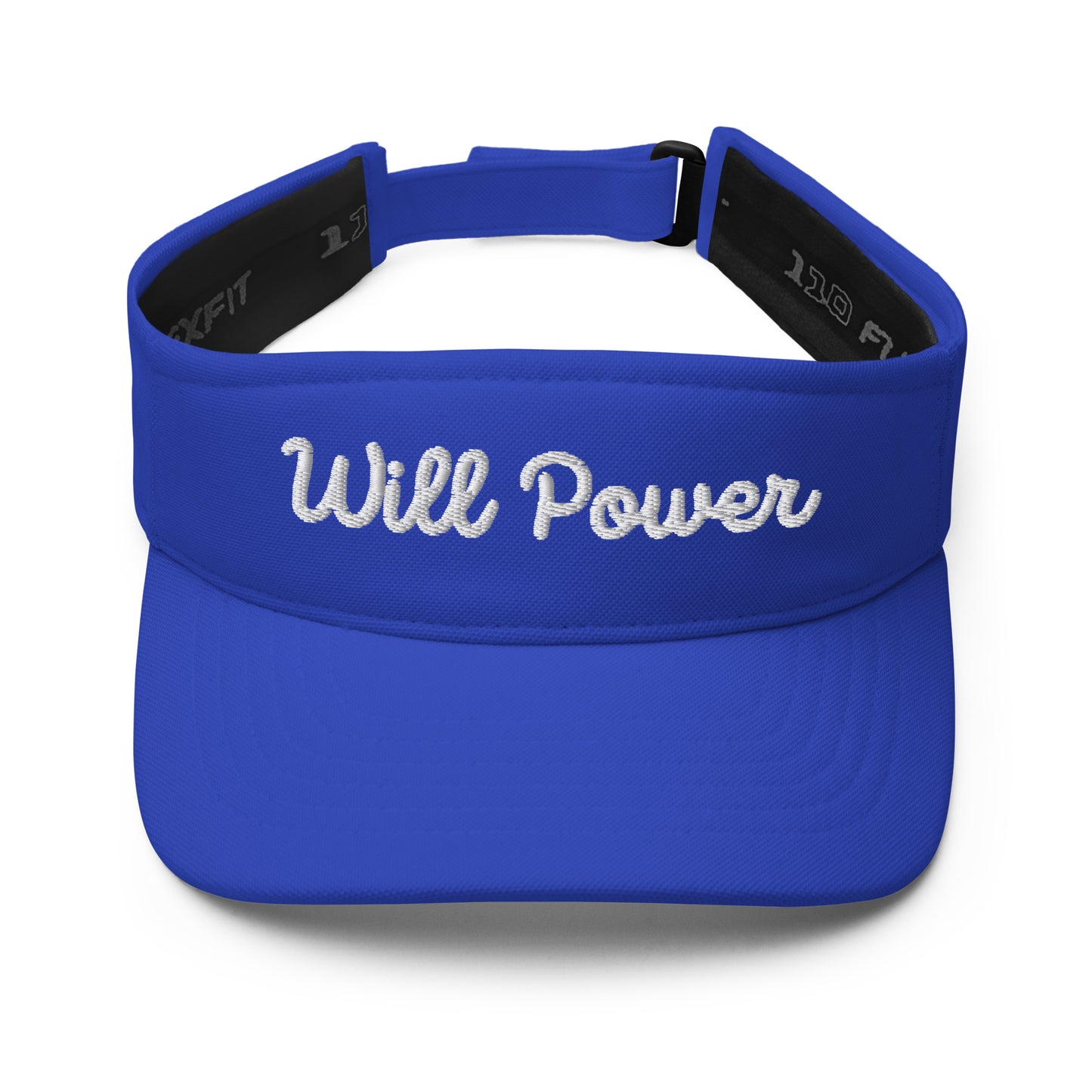 Visor- Will Power Logo White