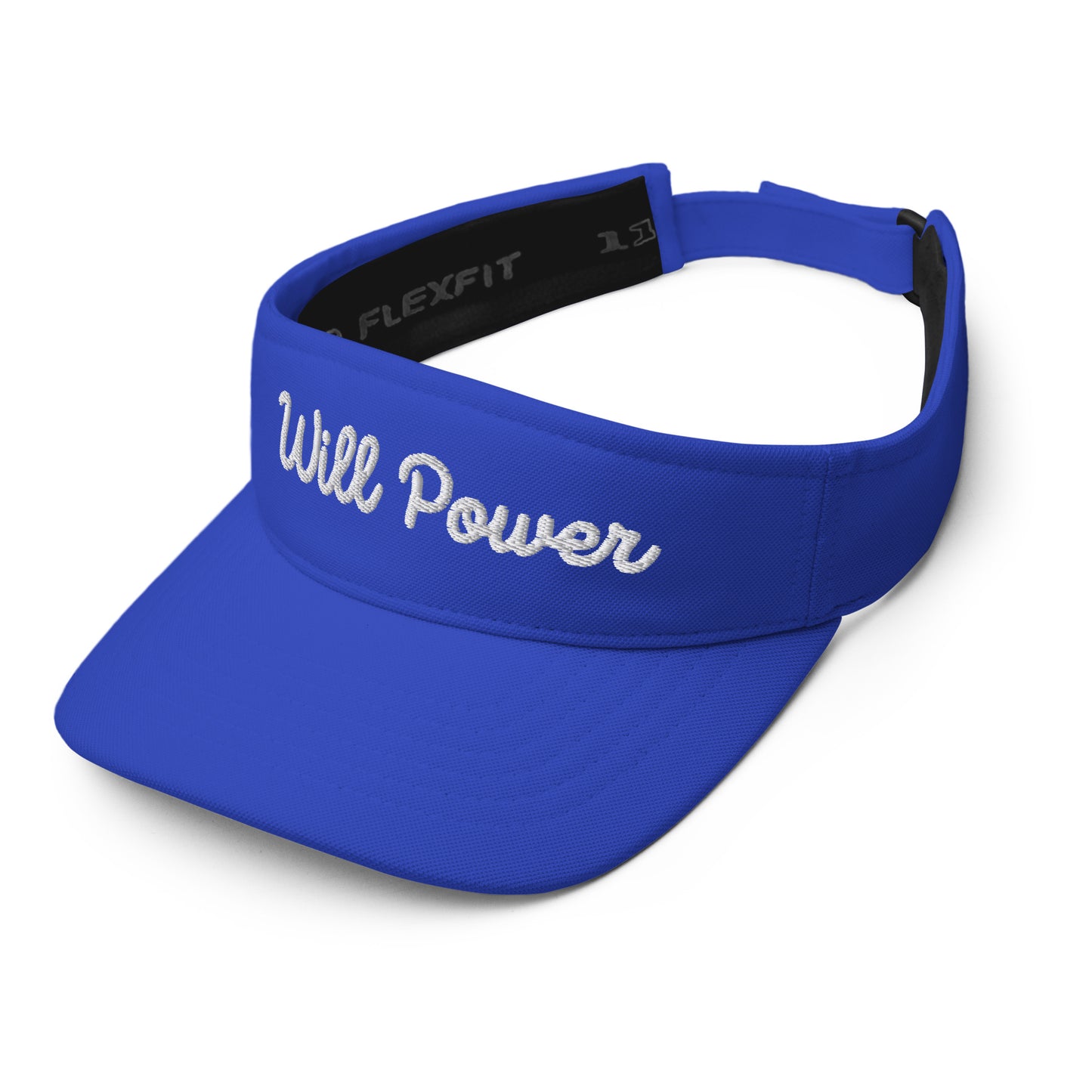 Visor- Will Power Logo White