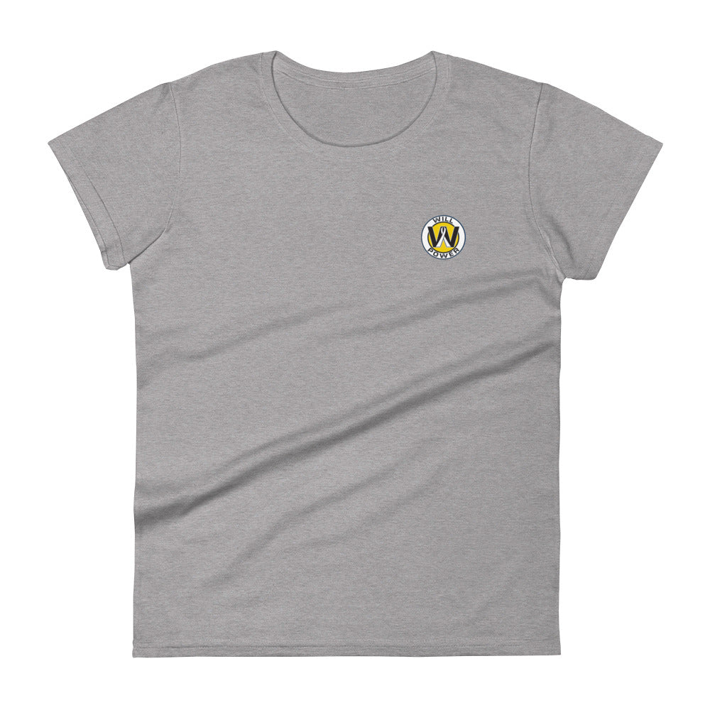 Women's Short Sleeve T-shirt- Will Power Logo
