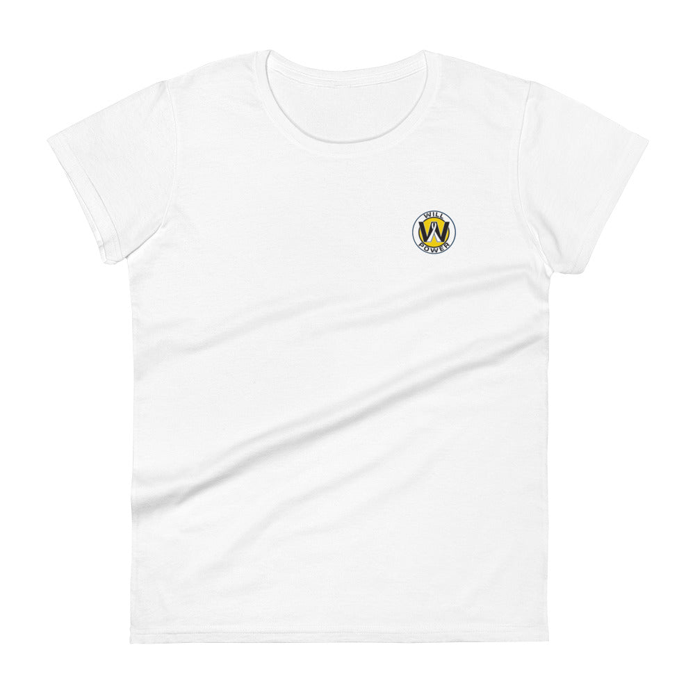 Women's Short Sleeve T-shirt- Will Power Logo