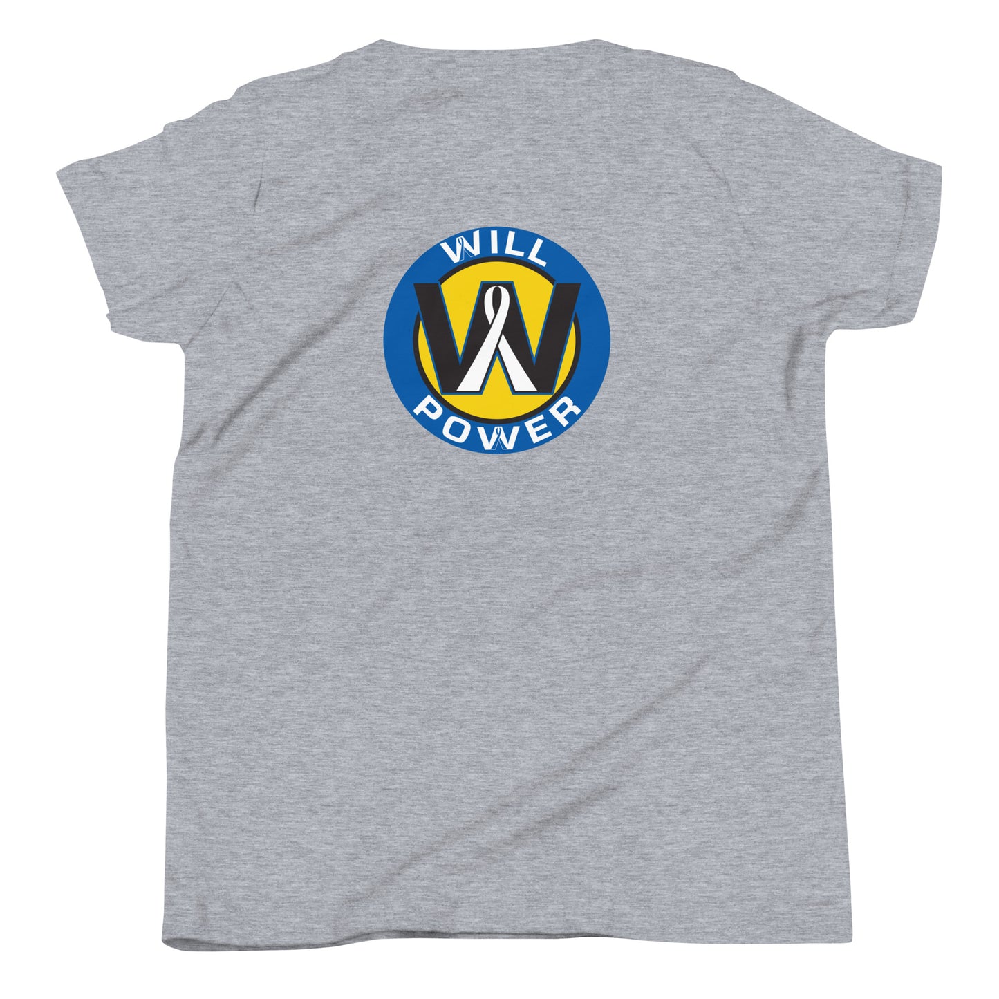 Youth Short Sleeve T-Shirt- Where There's a Will Light