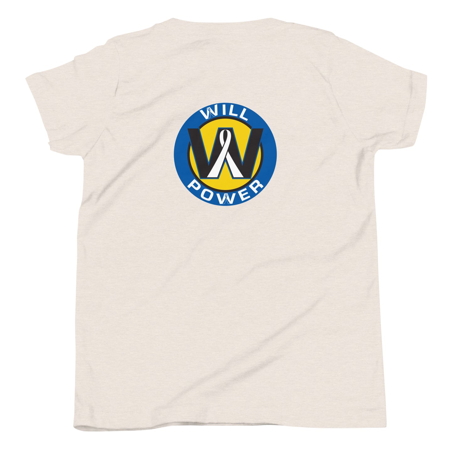 Youth Short Sleeve T-Shirt- Where There's a Will Light