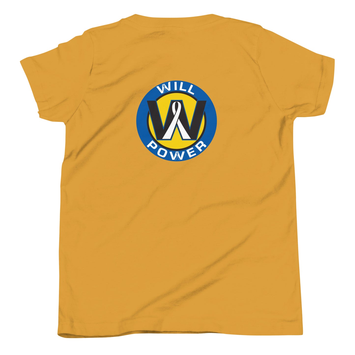 Youth Short Sleeve T-Shirt- Where There's a Will Light