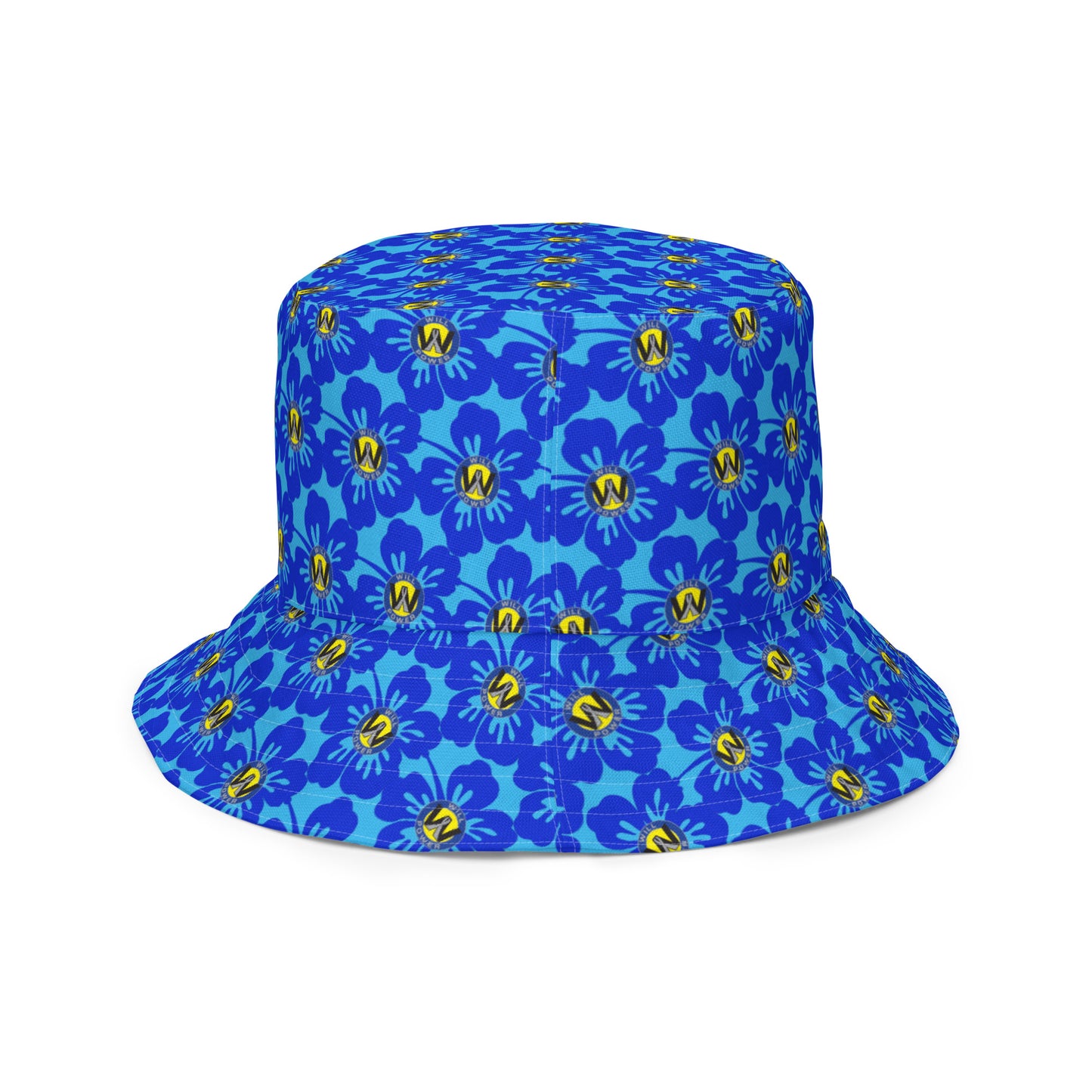 Reversible Bucket Hat- Will Power Flower Logo