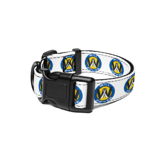 Pet Collar- Will Power Logo